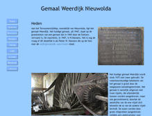 Tablet Screenshot of gemaalweerdijk.fredbaltus.nl